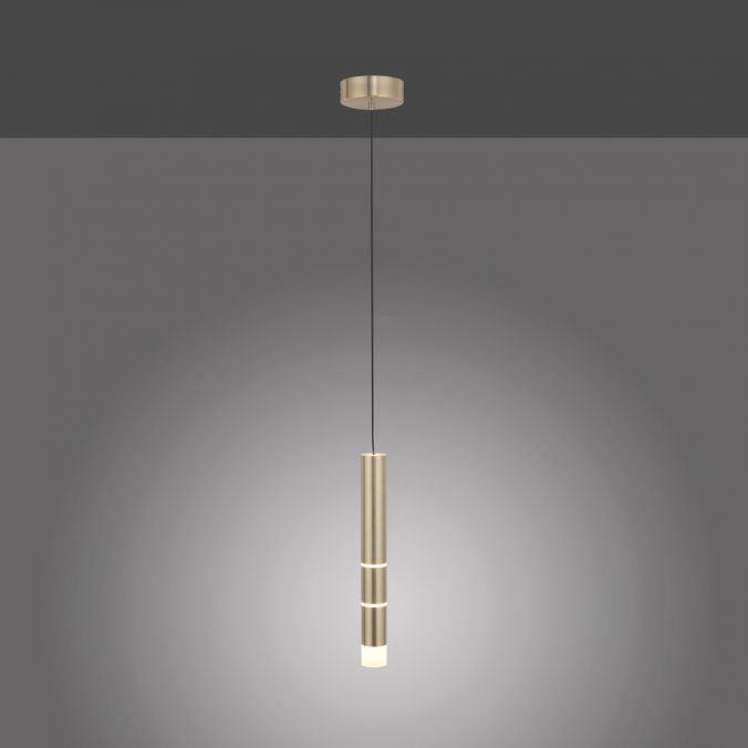 Paul Neuhaus Paul Neuhaus PURE VEGA LED Pendelleuchte messing matt 1 flammig Lichtmodi Günstig kaufen