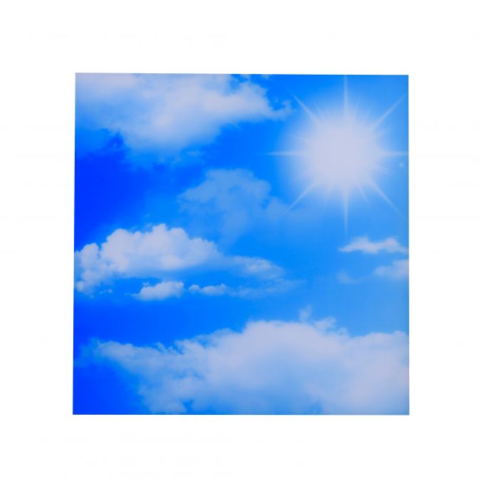 Paul Neuhaus LED Panel, weiß, 45x45cm, Wolkenmotiv, rahmenlos, Lichtfarbsteuerung Black Friday