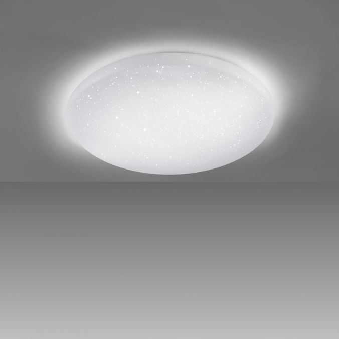Paul Neuhaus LED Deckenleuchte, weiß, Sternenhimmel-Optik, rund, dimmbar, Cyber Monday