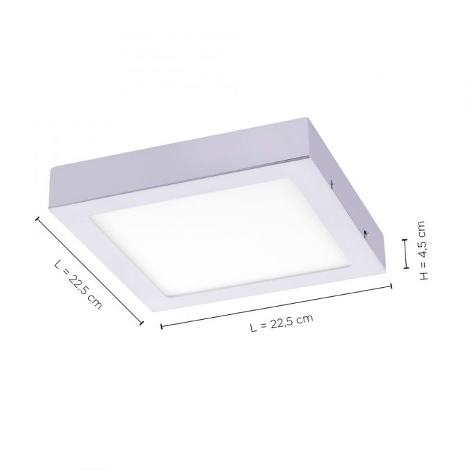 Paul Neuhaus LED-Einbauleuchte, silber, quadratisch, dimmbar, blendfrei, warnweiß, eckig Zeitlich begrenztes Angebot