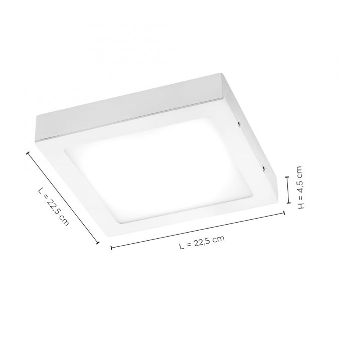 Paul Neuhaus LED-Einbauleuchte in weiß und quadratisch inkl. Dimmfunktion leuchtet blendfrei Exklusive Angebote