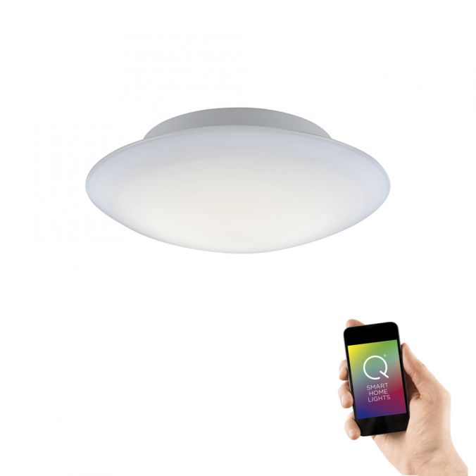 Paul Neuhaus Paul Neuhaus, Q-ARKTIS, LED-Deckenleuchte, RGB+W, Smart Home (Auslauf)