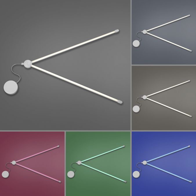 Paul Neuhaus Paul Neuhaus, Q-SPIDER, LED-Deckenleuchte, Starter-Set, dimmbar, Smart Home Tägliche Deals
