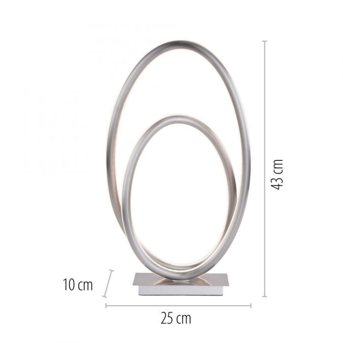 Paul Neuhaus Paul Neuhaus, Q-NEVIO, LED-Tischleuchte, inkl. Fernbedienung, dimmbar Zeitbegrenzte Promotion