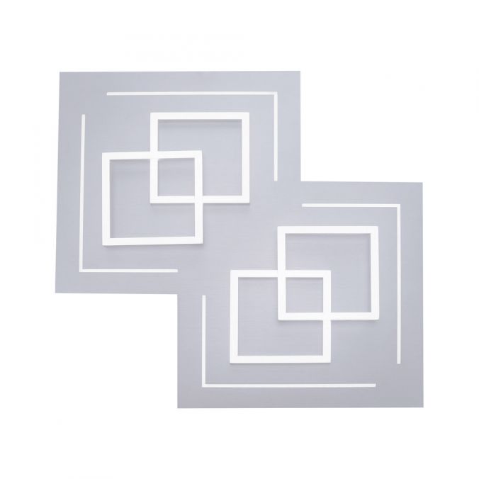 Paul Neuhaus Paul Neuhaus, Q-LINEA, LED-Deckenleuchte, aluminium, dimmbar, CCT, Smart Home Bis zu 50% Rabatt