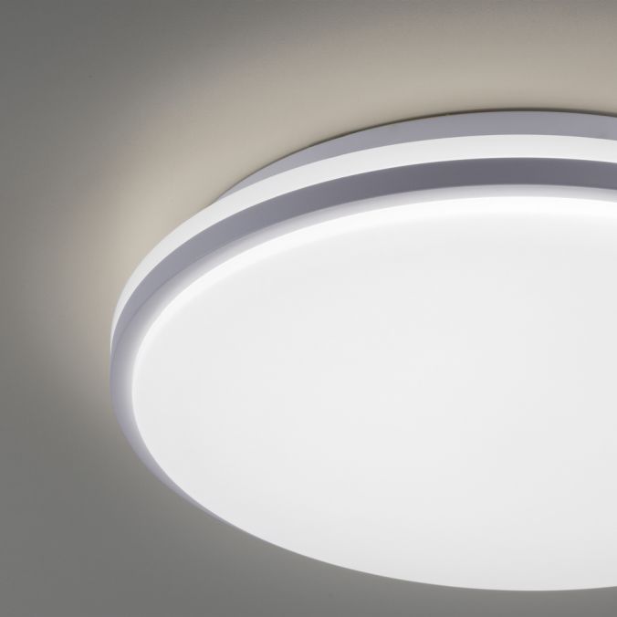 Paul Neuhaus LED Deckenleuchte, weiß, warmweiß, dimmbar, 3000 K, rund Kostenloser Versand international