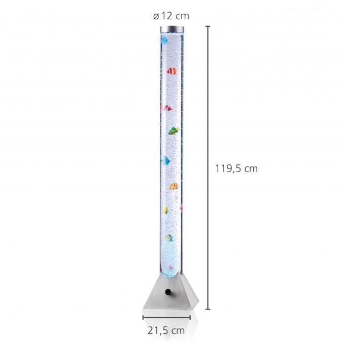 Paul Neuhaus LED-Wassersäule, RGB, Farbwechsel, bunte Fische, modern Black Friday Preise