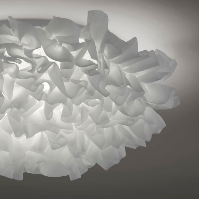 Paul Neuhaus LED-Deckenleuchte, weißer Stoffschirm, warmweiß, dimmbar Fabrik Onlineshop