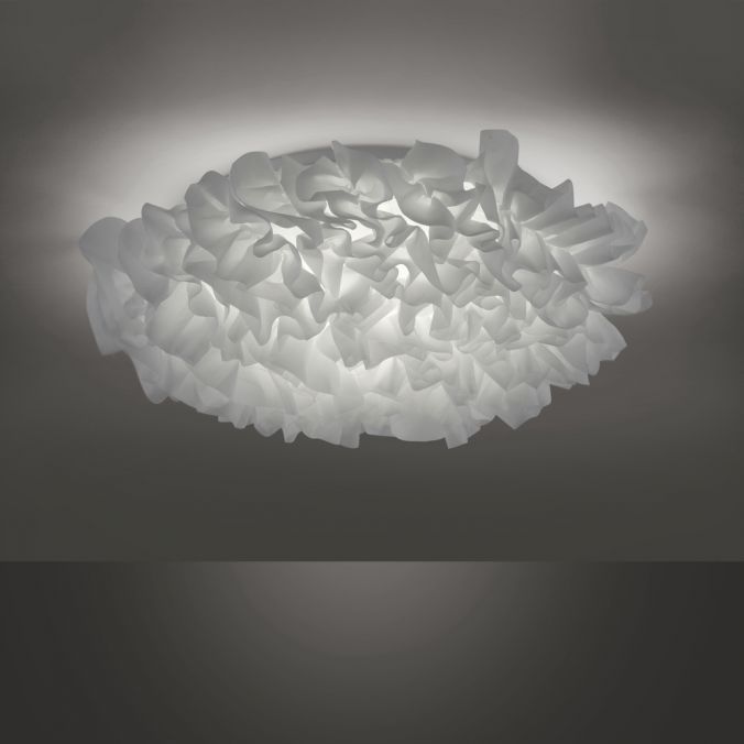 Paul Neuhaus LED-Deckenleuchte, weißer Stoffschirm, warmweiß, dimmbar Fabrik Onlineshop