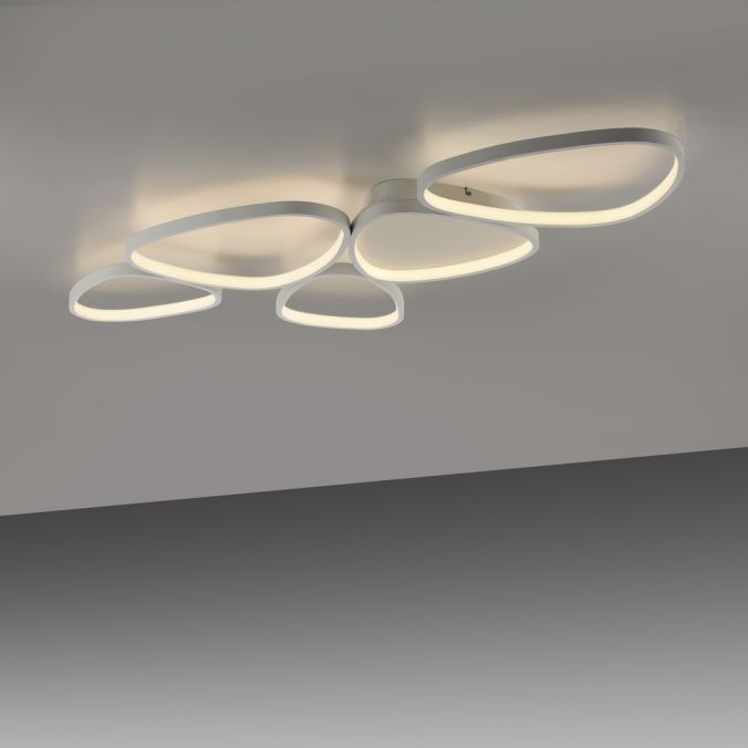 Paul Neuhaus LED Deckenleuchte weiß dimmbar in 3 Stufen Memoryfunktion Wohnzimmer Exklusivangebot