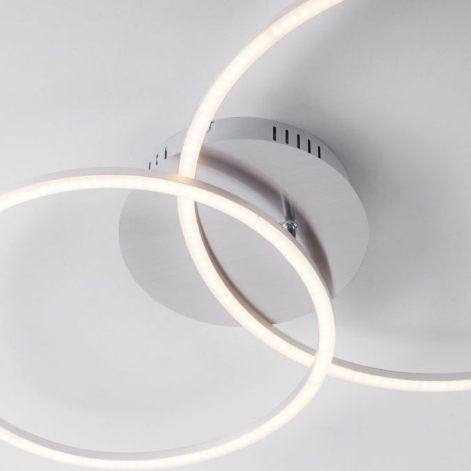 Paul Neuhaus LED Deckenleuchte, ringförmig, warmweiß, dimmbar, 2 flammig, filigran Lagerräumung