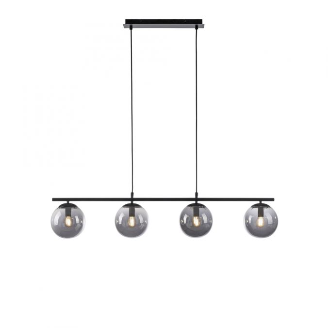 Paul Neuhaus LED Deckenleuchte, schwarz, schlicht, zeitlos, 4 flammige Deckenlampe Bestseller