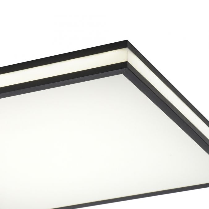 Paul Neuhaus LED Deckenleuchte 45x45 schwarz quadratisch RGB Dreamcolor dimmbar Panel Räumungsverkauf