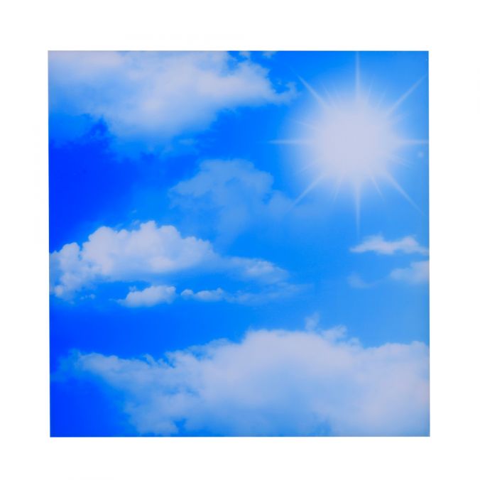 Paul Neuhaus LED Panel, weiß,60x60cm, rahmenlos, Wolkenmotiv, Lichtfarbsteuerung Bis zu 60% Rabatt