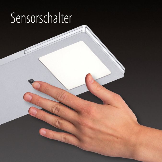 Paul Neuhaus LED Unterbauleuchte, stahl, 3-flammig, dreieckig, modern Auslauf