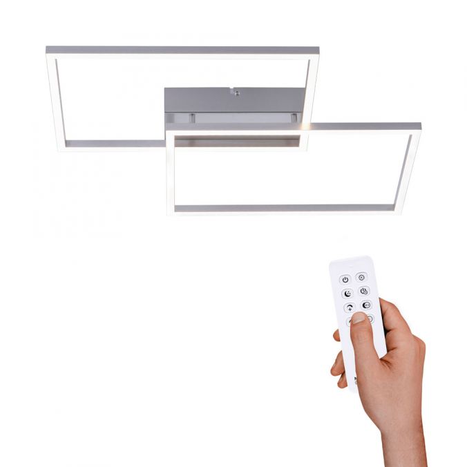 Paul Neuhaus LED-Deckenleuchte, 75,5x56,2cm, CCT-Farbmanagement, Fernbedienung, Memory Funktion Günstig kaufen