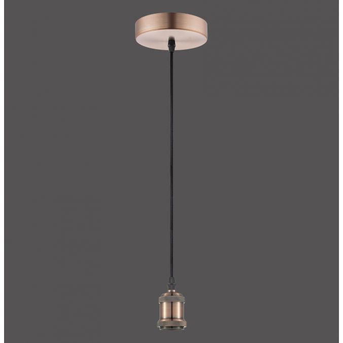 Paul Neuhaus Pendelleuchte, kupferfarben, E27-Fassung, ohne Leuchtmittel, modern Letzte 3 Tage