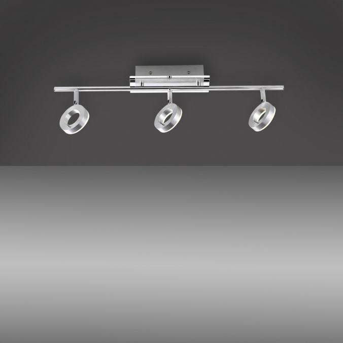 Paul Neuhaus LED-Deckenstrahler, Aluminium, 3 Leuchtköpfe, warmweiße Lichtfarbe, modern Bis zu 55% Rabatt
