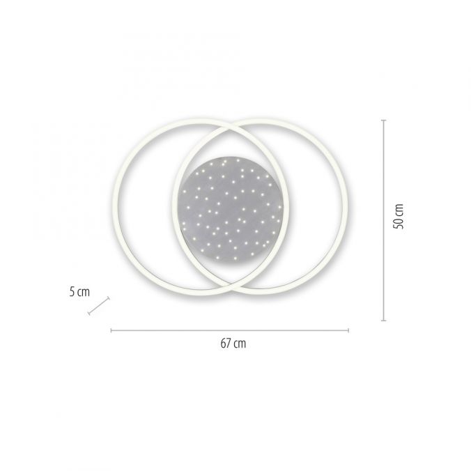 Paul Neuhaus LED-Deckenleuchte, stahlfarben, Fernbdienung, dimmbar, CCT Super Rabatt