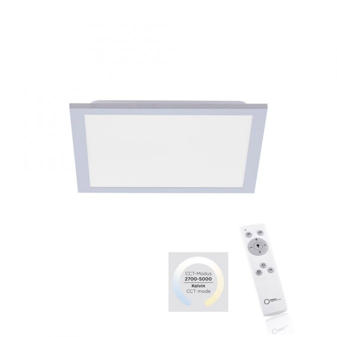 Paul Neuhaus LED-Deckenleuchte, 29,5x29,5cm, CCT gesteuert, dimmbar, Panel