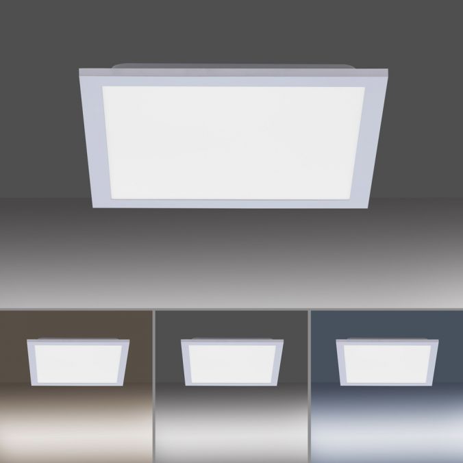 Paul Neuhaus LED-Deckenleuchte, 29,5x29,5cm, CCT gesteuert, dimmbar, Panel 50% Rabatt für begrenzte Zeit