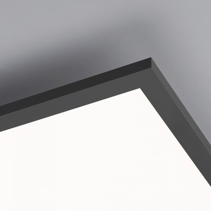 Paul Neuhaus LED Panel, Rahmen schwarz, dimmbar, CCT Farbsteuerung, quadratisch, modern Rabatte dieses Monats