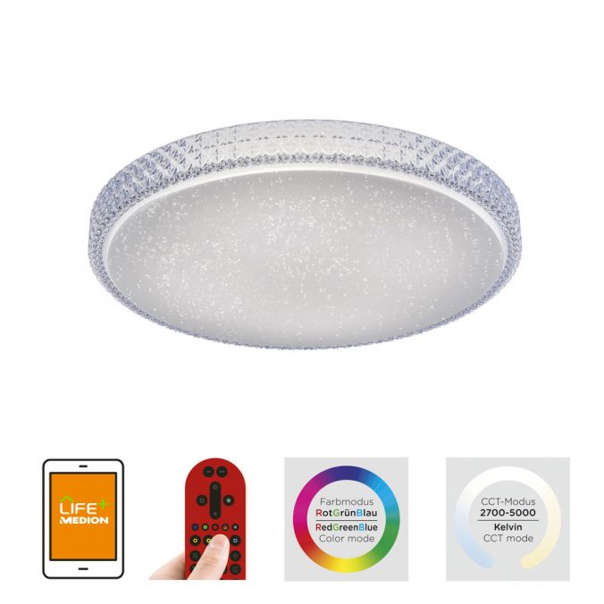 Paul Neuhaus LED-Deckenleuchte, Smart Home, Lichtfarbsteuerung, Farbwechsel, dimmbar 2025