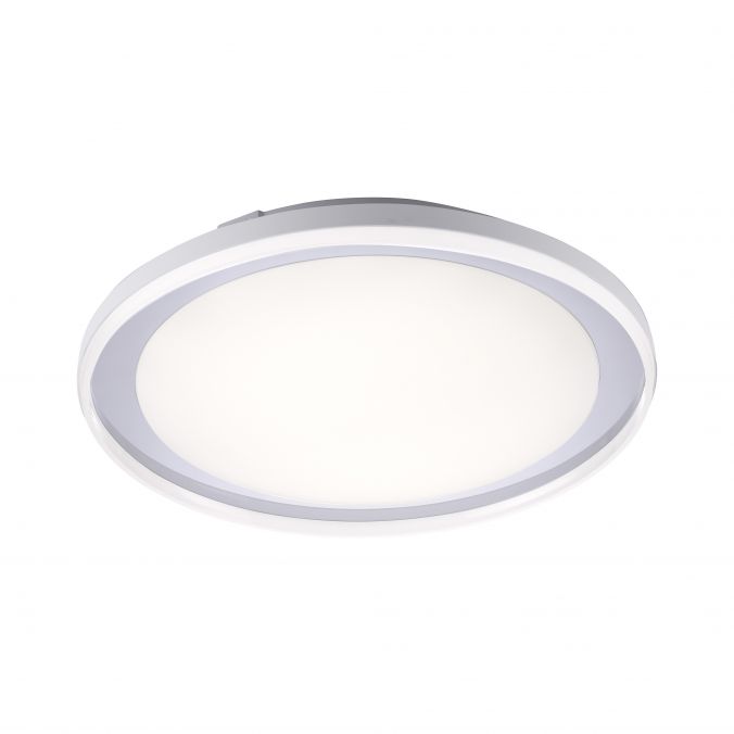 Paul Neuhaus LED-Deckenleuchte, MEDION, Smart Home, chromfarben, rund, Ø45cm