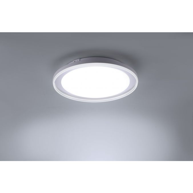 Paul Neuhaus LED-Deckenleuchte, MEDION, Smart Home, chromfarben, rund, Ø45cm Fabrik Onlineshop