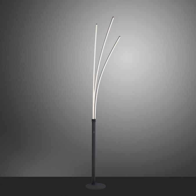 Paul Neuhaus LED-Stehleuchte, schwarz, 3-Flammig, 18 Watt, 2200 Lumen Versandkostenfrei