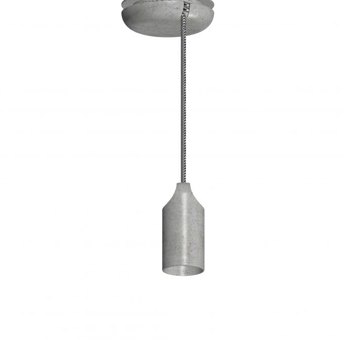 Paul Neuhaus Pendelleuchte, Betonoptik, E27 Fassung, Industrial Stil, höhenverstellbar Valentinstagsangebot