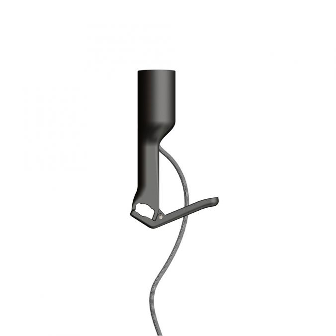 Paul Neuhaus Klemmleuchte, schwarz, Klemmhalterung, E27 Fassung, Industrial Stil, modern Online Outlet