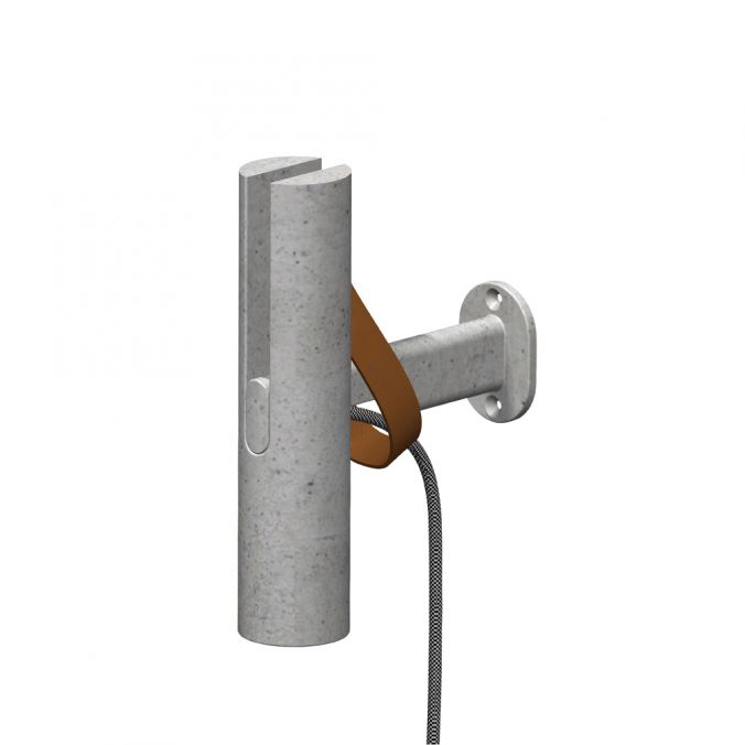 Paul Neuhaus Wandleuchte, Betonoptik, Handschlaufe, E27 Fassung, Innenleuchte, IP20 Exklusive Angebote