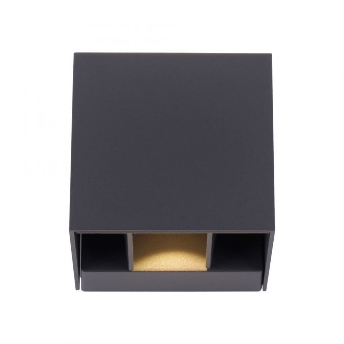 Paul Neuhaus LED-Wandleuchte, anthrazit, IP 54, warmweiß, 3000 Kelvin, Abstrahlwinkel einstellbar Kauf eins, bekomm eins gratis