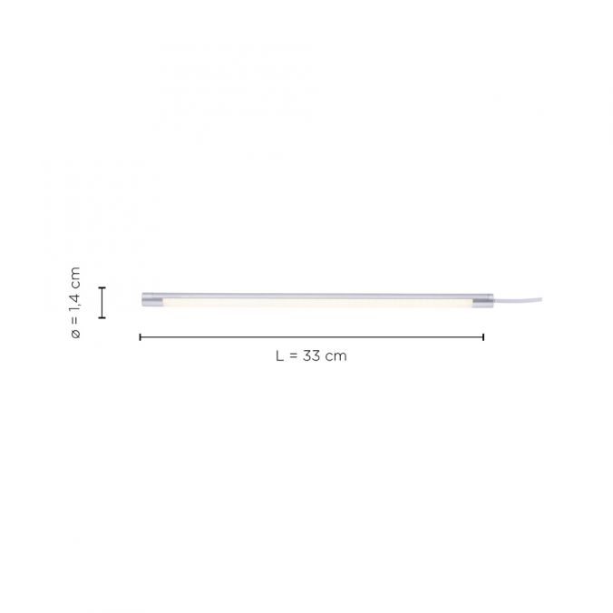 Paul Neuhaus Spiegelleuchte, Lichtfarbsteuerung, Touchdimmer, spritzwassergeschützt Tägliche Deals