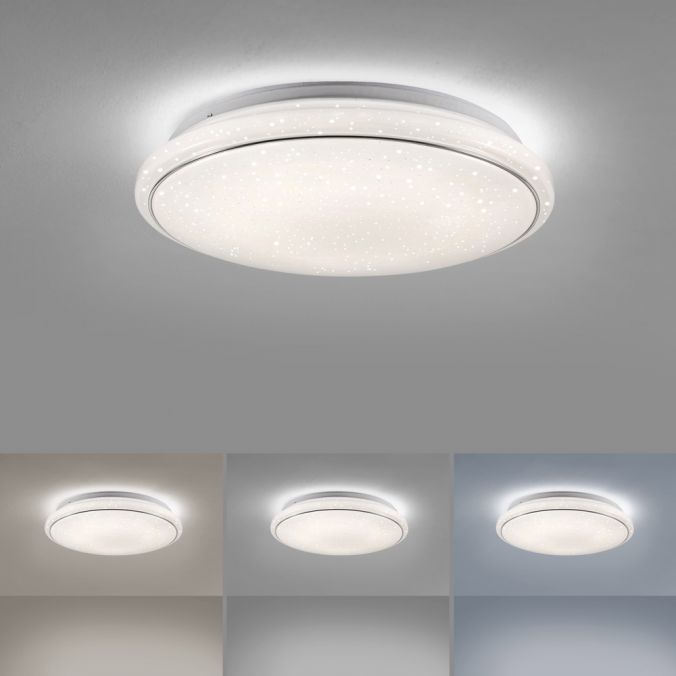 Paul Neuhaus LED Deckenleuchte Ø44cm rund Sternenhimmel Farbwechsel CCT Memoryfunktion Tiefpreis
