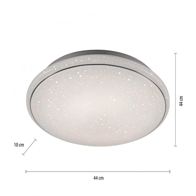 Paul Neuhaus LED Deckenleuchte Ø44cm rund Sternenhimmel Farbwechsel CCT Memoryfunktion Tiefpreis