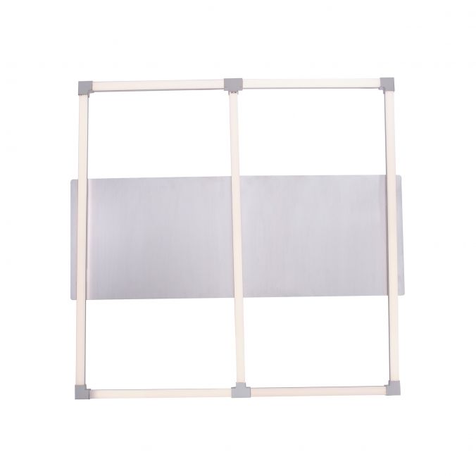 Paul Neuhaus LED Deckenleuchte, stahlfarben, quadratisch, modern, 78x74cm Neueste Stile