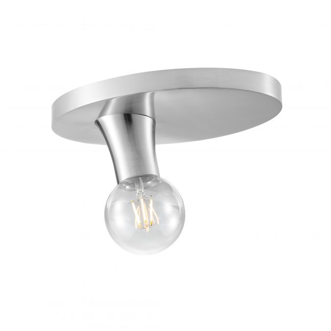 Paul Neuhaus Deckenleuchte, stahlfarben, Industrial Stil, ovale Form, E27 Fassung Bis zu 65% Rabatt