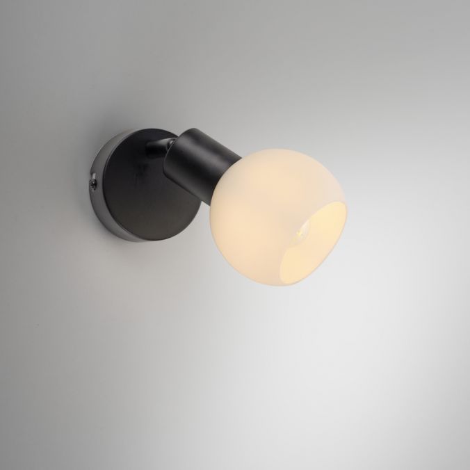 Paul Neuhaus LED Wandleuchte und Deckenleuchte 1 flammig schwarz Spot drehbar Vierteljährliche Förderung