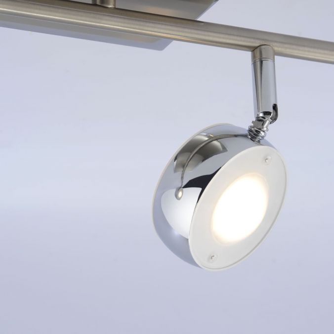 Paul Neuhaus LED-Deckenleuchte, 2 flexible Leuchtspots, inkl. Fernbedienung, dimmbar Riesige Rabatte