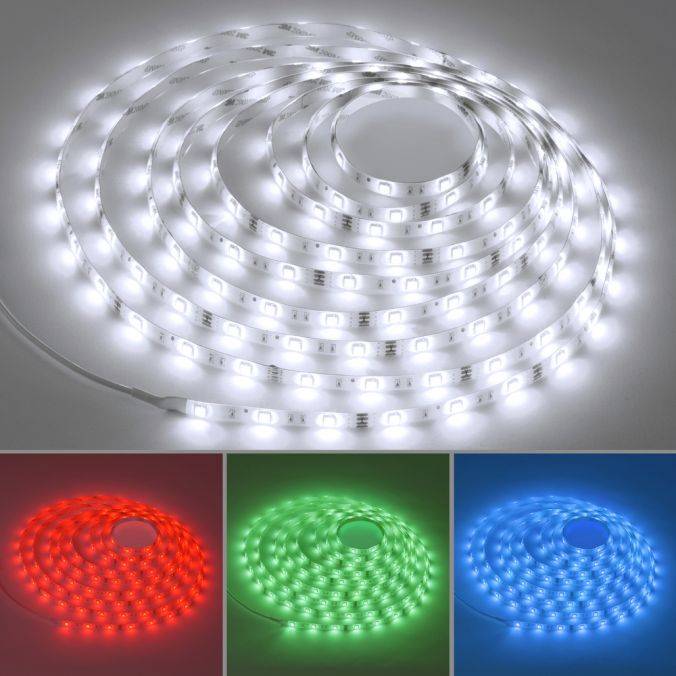 Paul Neuhaus LED-Stripes, 10m Länge, Fernbedienungdimmbar, RGB+W, Klebefolie Clearance-Verkauf