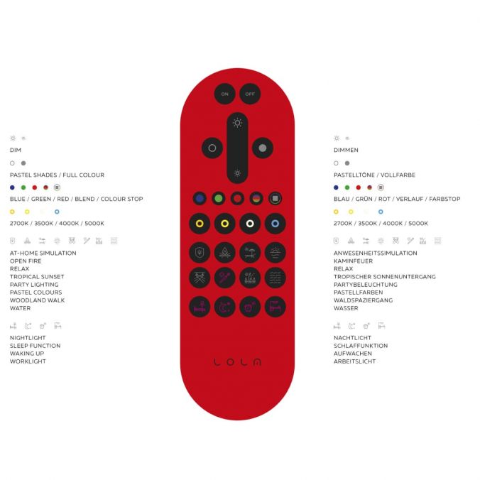 Paul Neuhaus LED-Deckenleuchte, stahlfarben, 2-flammig, Opalglas, inkl. Fernbedienung Fabrikladen