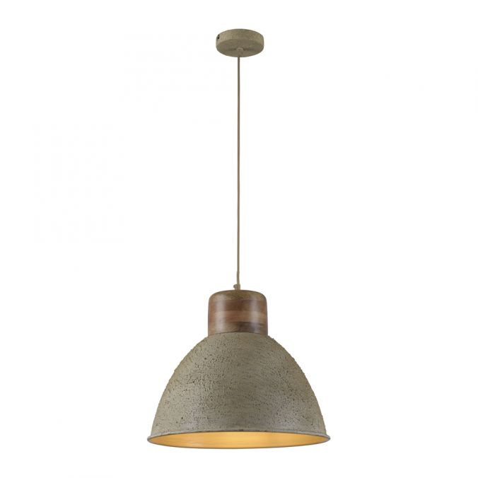 Paul Neuhaus LED Pendellampe 1 flammig beige retro schwenkbar Industrie Style