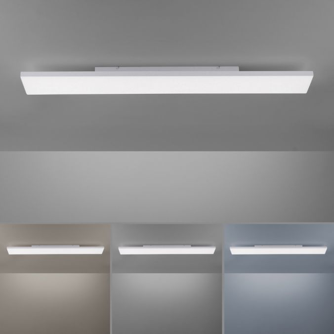 Paul Neuhaus LED-Panel, 100x10cm, rahmenlos, Deckenleuchte, ultraflach, CCT-Steuerung Exklusive Angebote