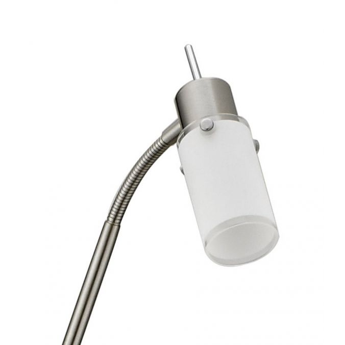 Paul Neuhaus LED-Stehleuchte, stahlfarben, verstellbarer Leuchtkopf, inkl. Kippschalter Letzter Tag