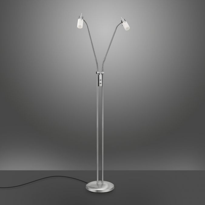 Paul Neuhaus LED-Stehleuchte, stahl, 2 verstellbare Leuchtköpfe, warmweiß, blendfrei Zeitbegrenzte Promotion