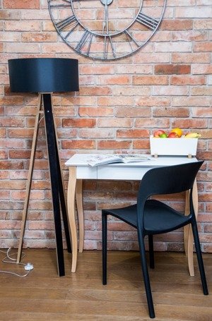 Ragaba WANDA Floor Lamp 45x140cm - White / White Lampshade Begrenzte Freigabe