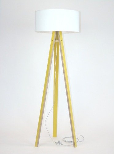 Ragaba WANDA Floor Lamp 45x140cm - Yellow / White Lampshade Letzte 3 Tage