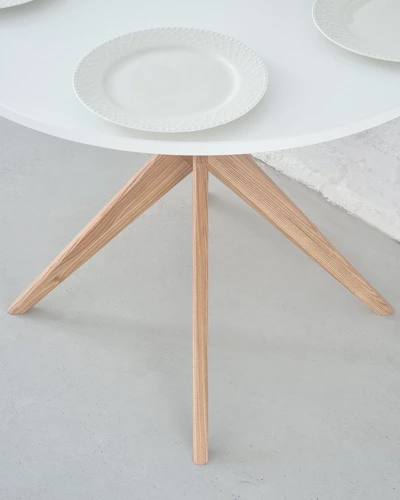 Ragaba JUBI Half Racetrack Dining Table 90x90cm Sage Green Bis zu 65% Rabatt